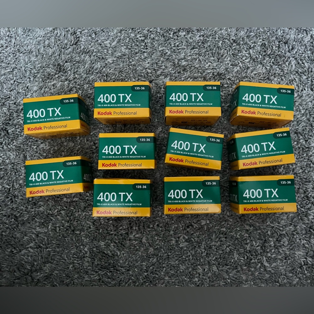Kodak 400 TX Black and White Negative Film